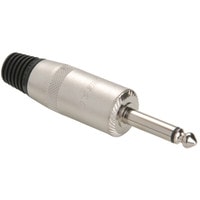Main product image for Rean NYS225L 1/4" Mono Plug Nickel For Speaker Cable 092-149